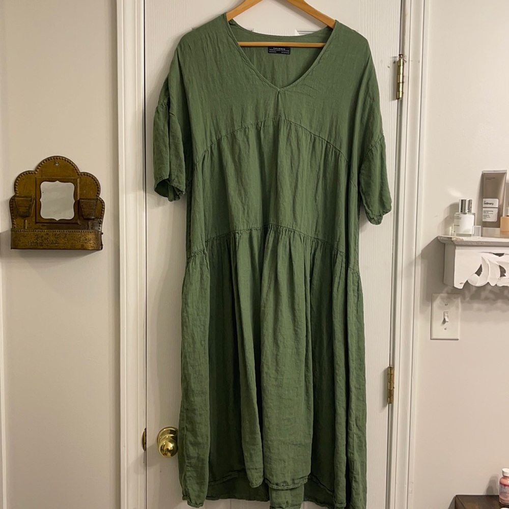 Zara linen dress